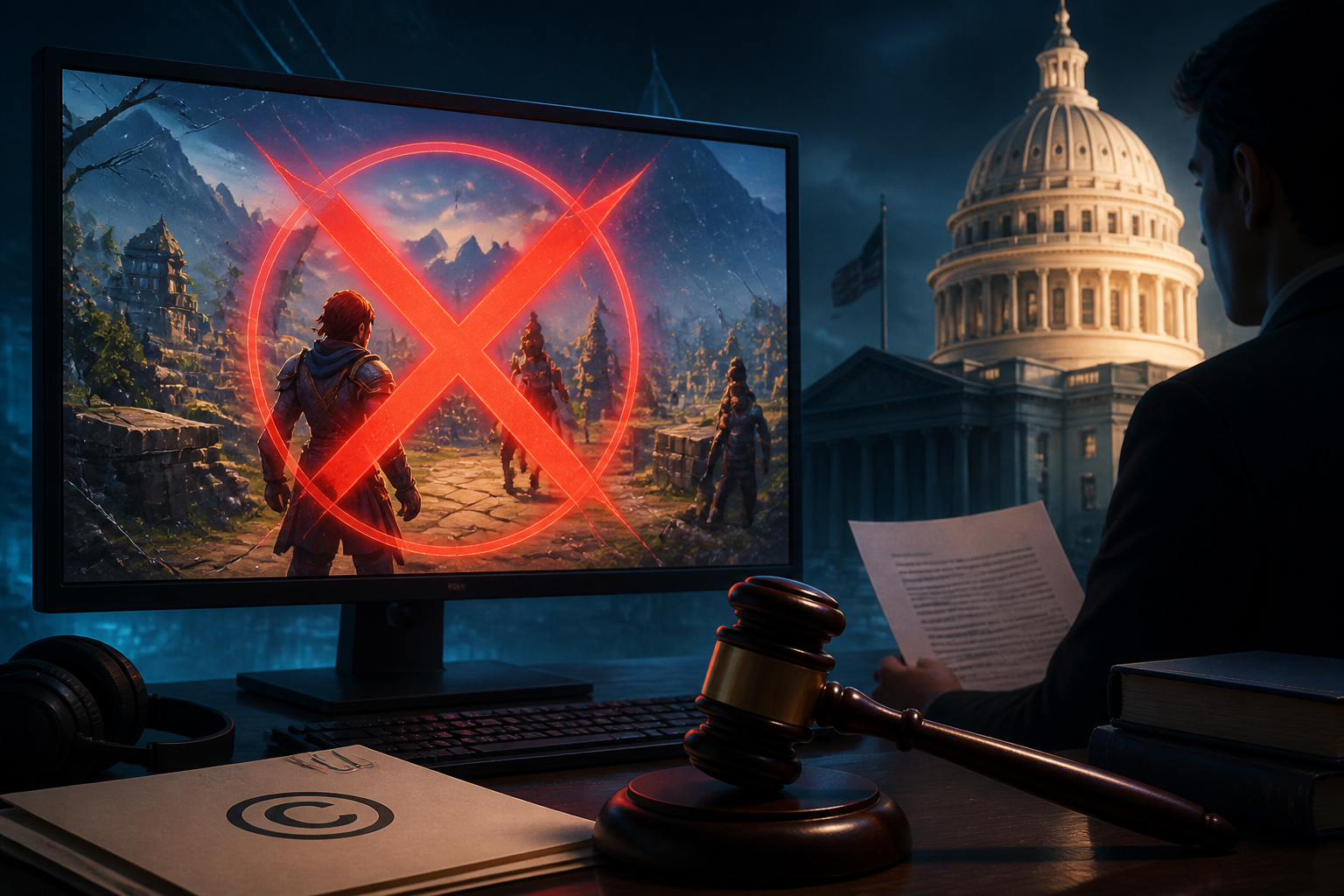 Government-Sponsored Online Game Removed Following Copyright Claim