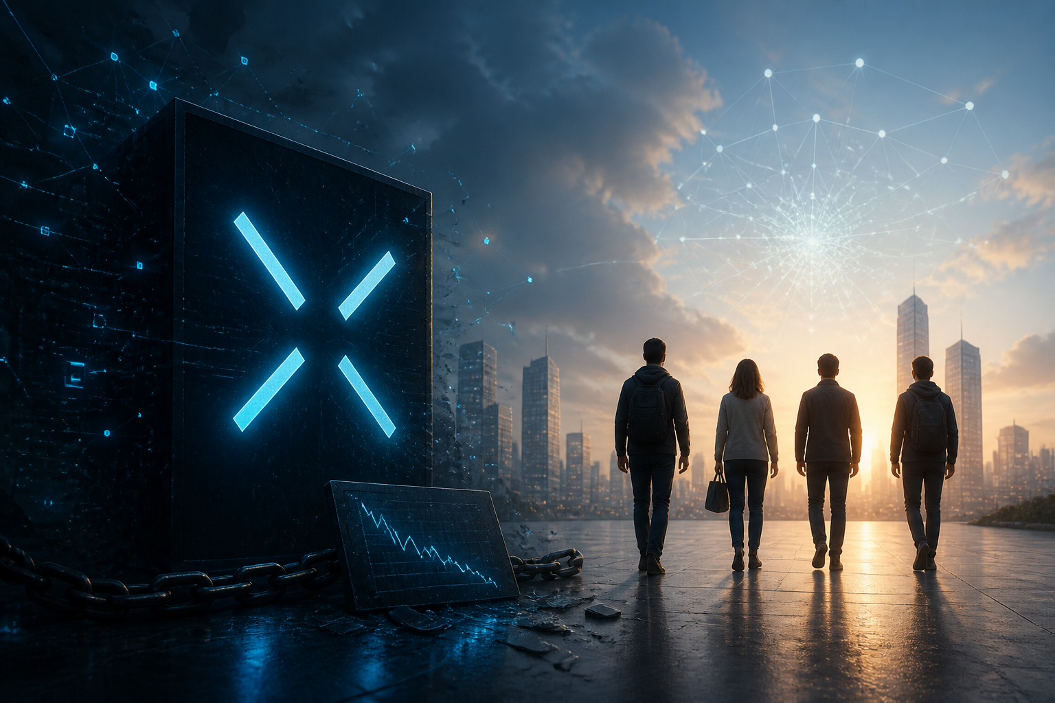 Decentralized Exchange Sees AI Markets Close as Team Joins New Venture