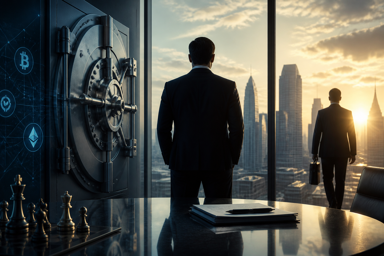 Leadership Change at Digital Asset Custody Firm Amidst Acquisition Talks