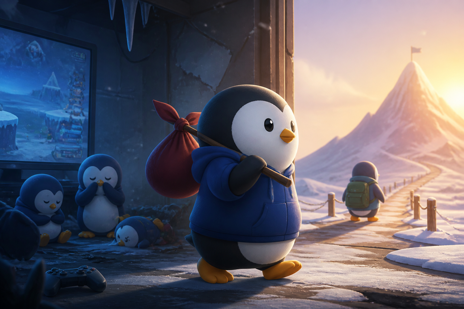 Pudgy Penguins NFT Game Ceases Operations, Focus Shifts to New Venture
