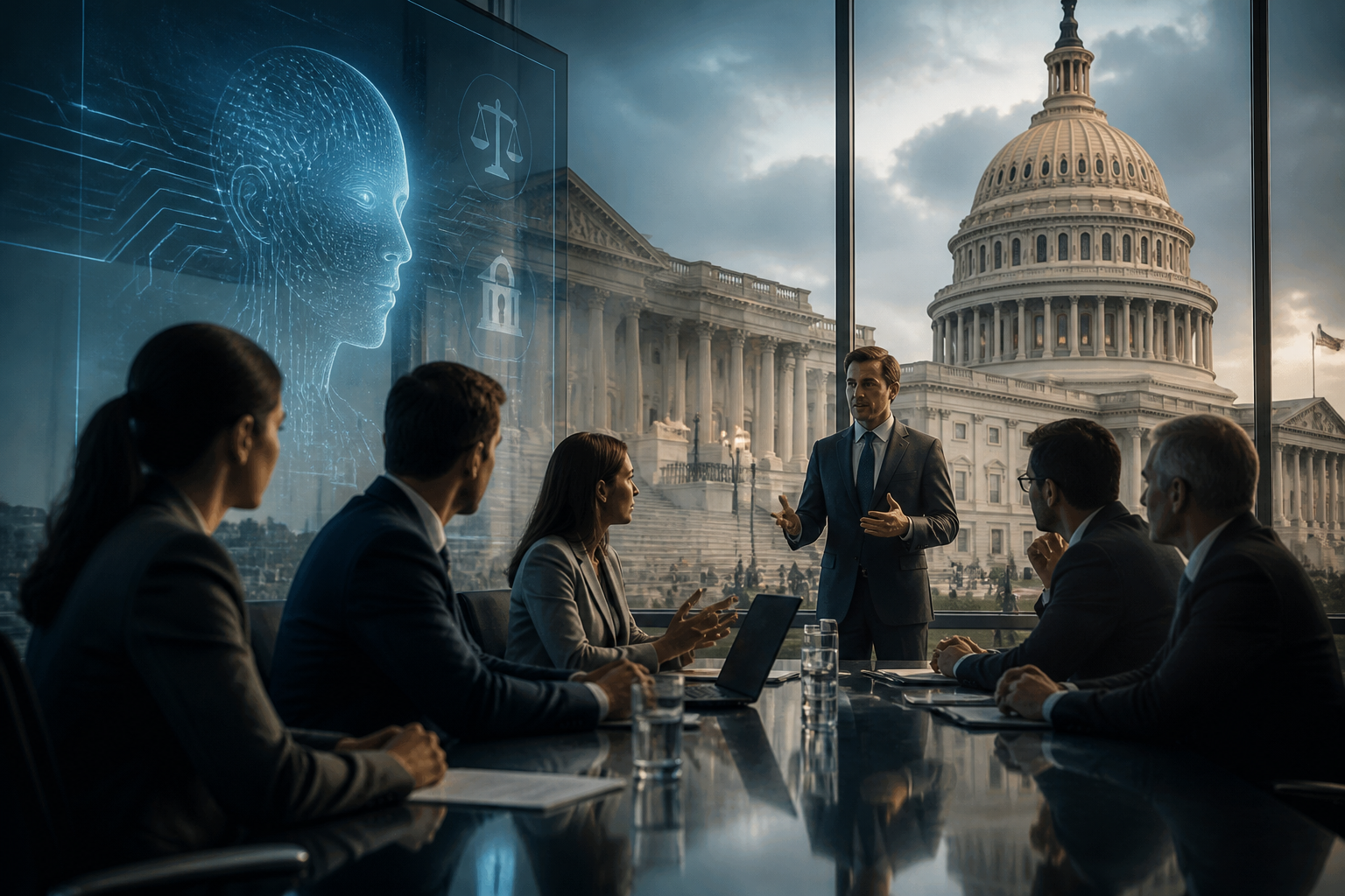 Tech Industry Intensifies Lobbying Efforts for Federal AI Regulation