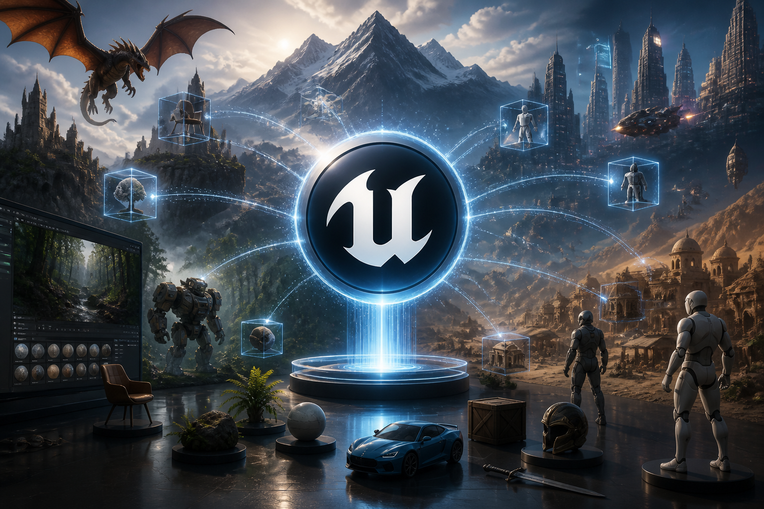 Epic Games Aims for Interoperable Digital Assets with Unreal Engine 6