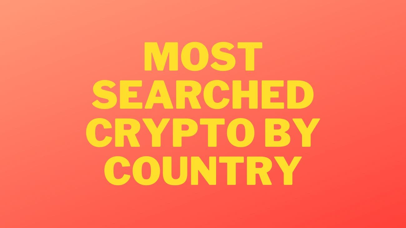 Most Searched Crypto By Country